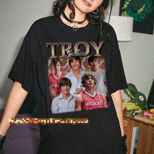 Troy Bolton Retro 90s High School Musical Homage Fan T-Shirt